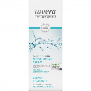 Lavera Basis Sensitiv Moisturising Cream for Normal and Combination Skin 50 ml