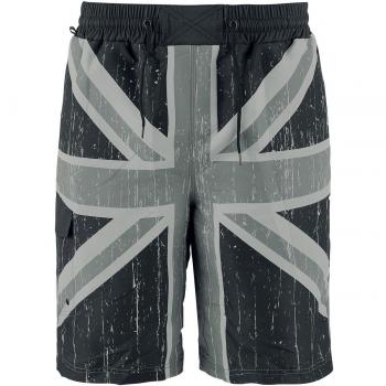 Brandit Bañador Union Jack Bañador Gris/Negro S-M