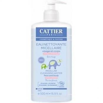 Agua Micelar Limpiadora Cara y Cuerpo Bebé 500ml