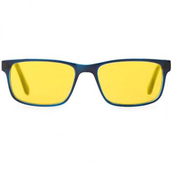 BON CHARGE Theo Light Sensitivity Blue Kids' Eyeglasses Blue Size 47 - Blue Light Block Available