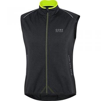 Gore Bike Wear Power Thermo Windstopper Soft Shell - Chaleco para hombre, color negro