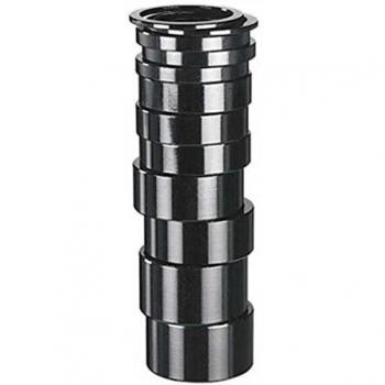 Espaciadores de Dirección 1 1/8 Negro Brillante 10mm (Paquete de 10 Unidades)