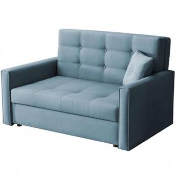 Sofá-cama Columbus 100 con caja de ropa de cama, dimensiones 133 x 85 x 98 cm, muebles ya montados