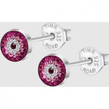 Pendientes Time Road WS03317 Plata Mujer