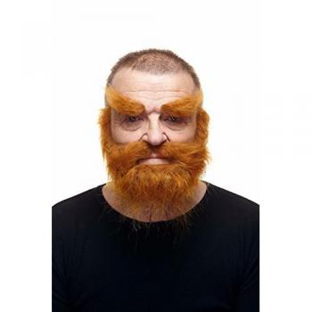 Barba Postiza Multicolor Talla Única - Accesorio para Disfraz