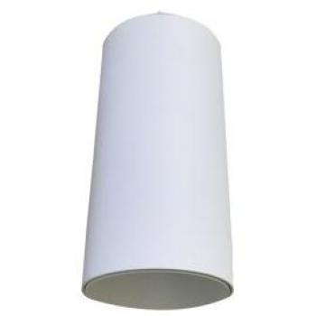 Lámpara LED de Techo Tubular 15W 3000K 45º 230V Blanco Interior Blanco