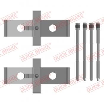 Kit de accesorios para pastillas de freno de disco QUICK BRAKE 109-0136