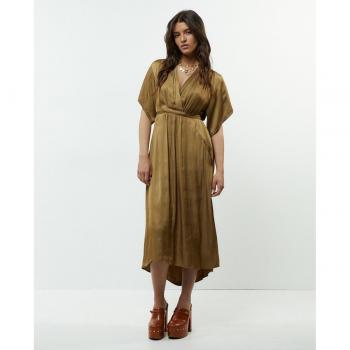 Sfera Vestido fluido con diseño ligero, corte suelto, tejido transpirable y estampado floral