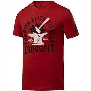 Reebok CF Anvil Graphic tee Camiseta De Manga Corta, Hombre, Legacy Red, S
