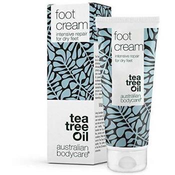 Foot Cream from Australian Bodycare 100ml | Hard Skin Remover for Women & Men | Treatment against Hard, very Dry & Cracked Feet with 10% Urea | Foot Care against Sweaty Feet with Tea Tree Oil
