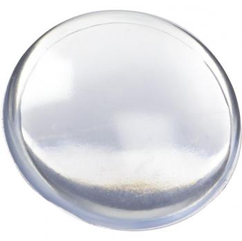 Brinox Tope Protector Puertas y Paredes, Transparente, Ø 40 mm