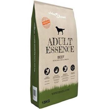 vidaXL Comida Seca para Perros 15 kg Res Alimento Nutrición Pienso Mascotas