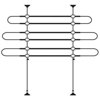 Reja de Seguridad para Coche Ajustable 75-140 cm para Transporte de Perros - Panel de Seguridad Metal Negro