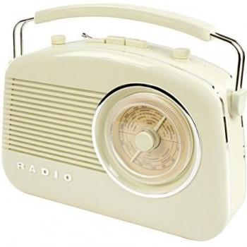 König HAVTR710BE HAV-TR710BE Radio Dise#O RETR, 5.5 W, 9 V, Beige