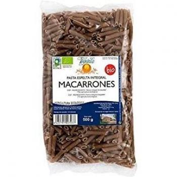 Macarrones de Espelta Integral Orgánicos Vegetalia 500g