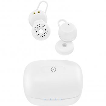 Celly True Wireless Open-Ear Ambiental Auriculares Bluetooth Dentro de oído USB Tipo C Blanco