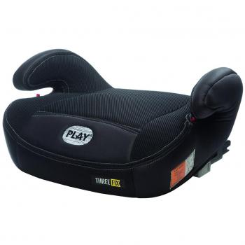 Play Three Fix, Silla de coche grupo 2/3 Isofix, negro