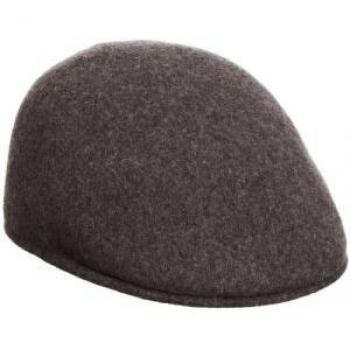 Kangol Seamless Wool 507 Flat Cap - Dark Flannel - Unisex - Size S