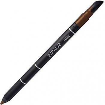 Impala Lápiz de Ojos con Silicona Color Mate Marrón 24 Waterproof Larga Duración