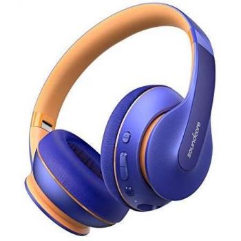 Soundcore Anker Life Q10 Auriculares Bluetooth inalámbricos,sobre la Oreja, Plegables, Sonido Certificado de Alta resolución, Tiempo de reproducción de 60 Horas, Carga rápida USB-C
