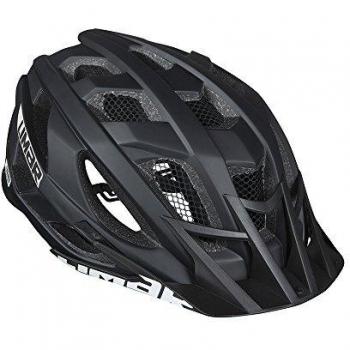 Limar 290101 Casco, MTB 888, Negro Mate y Verde, 59-63, Unisex, M, L
