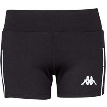 Kappa Liva Pantalón Running, Mujer, Negro, XS
