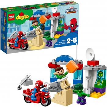 LEGO DUPLO Super Heroes Spider-Man And Hulk Adventures, única