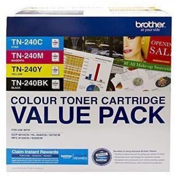 Brother TN-240CL Genuine Toner Cartridges Standard Yield Value Pack