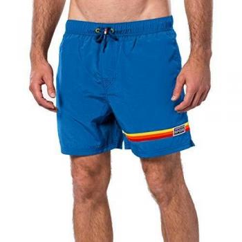 RIP CURL,Guns out 16 Volley,Hombre,Pantalón Corto de baño, pantalón, cordón, Cintura elástica,Blue,M