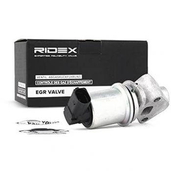 Válvula EGR RIDEX 1145E0015 para VW, AUDI, SKODA con mando eléctrico y junta de estanqueidad