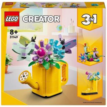 LEGO® Creator 31149 Flores en Regadera Juguete de Construcción 3en1 con Bota y Pájaros