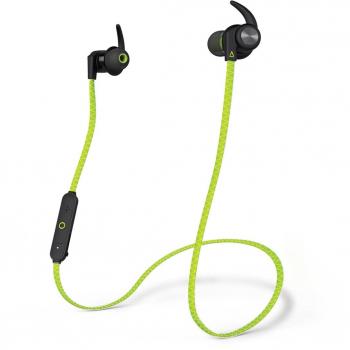 Creative Outlier Sports - Cascos internos resistentes a la transpiración, inalámbricos, color verde