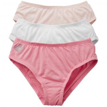 VERTBAUDET Lote de 7 Braguitas Rosa Claro Liso 3A