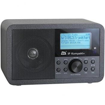 DNT 20331 IP compacta Internet/DAB/Radio FM negro