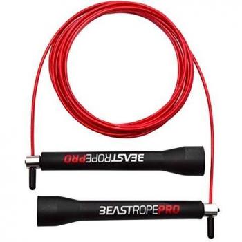 Beast Rope Pro de Beast Gear – Comba para Saltar de Alta Velocidad para Fitness y Acondicionamiento. Para CrossFit, Boxeo, MMA, Saltos Dobles, Ejercicios de Alta Intensidad y a Intervalos