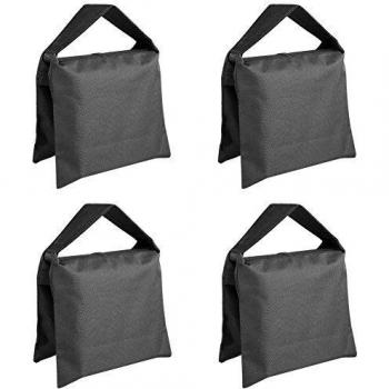 Neewer Studio de vídeo de Alta Resistencia diseño de Bolsa de Arena Bolsa de Arena para Soportes de, Soporte, trípode -, 4 Juego de Paquetes de