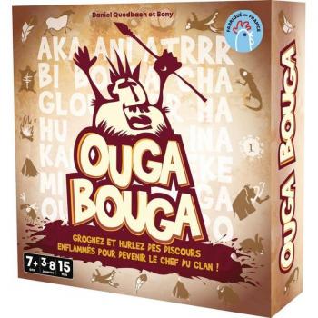 Juego de Mesa Ouga Bouga - Asmodee - Diviértete como líder del clan - A partir de 7 años - Fabricado en Francia