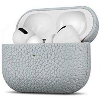 Fooyin Handmade Series Funda de Cuero para AirPods Pro, Protección Cover