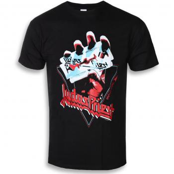 Judas Priest British Steel Hand Triangle Metal T-Shirt