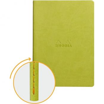 Cuaderno Rhodia 116456C Dot (puntado) Verde anís