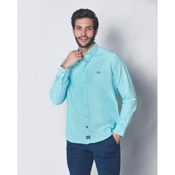 Camisa Spagnolo Regular Lisa Celeste
