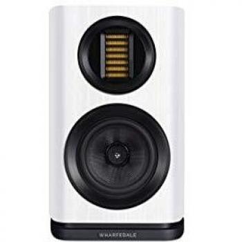 Wharfedale Evo 4.1 - Altavoces de estantería HiFi y cine en casa, 100W, color blanco