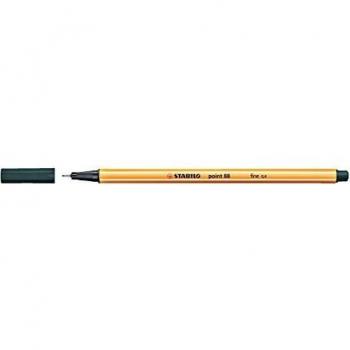 Stabilo 88/63 - Rotulador, 0.4 mm, Verde oliva, 1 unidad