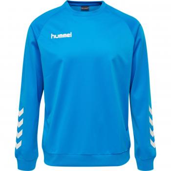 Hummel hmlPROMO Poly Sweatshirt for Men - Regular Fit, Blue, 3XL