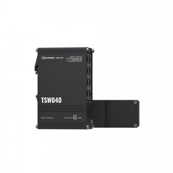 Teltonika NETWORKS TSW040 8-Port Unmanaged PoE+ Switch (Fast Ethernet)
