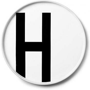 Design Letters Plato de porcelana personal