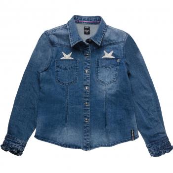 REPLAY Sg1054.050.50329, Blusa para Niñas, Azul