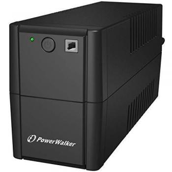 SAI Interactivo Power Walker VI 650 SE FR 360 W - SAI interactivo, capacidad de 650 VA / 360 W, tecnología en línea, salida de onda sinusoidal pura, protección contra sobrecargas y cortocircuit