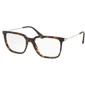 Prada 0PR 17TV, Monturas de Gafas para Hombre, Matte Havana, 53