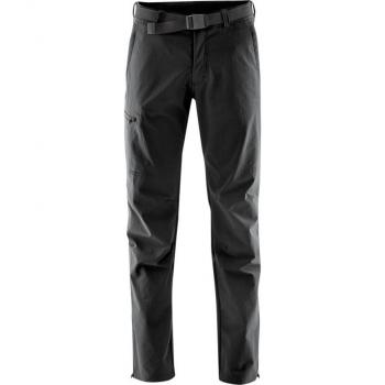 Maier Sports Torid Slim Black Hiking Pants for Men - Breathable, 4 Pockets, Slim Fit, Size 60/3XL